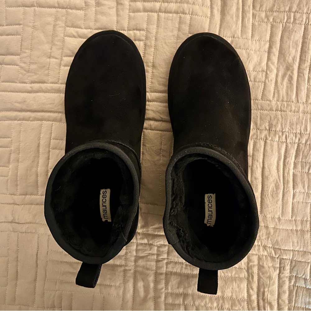 Ankle Fur Boots - Picture 2 of 4